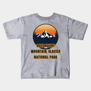Goat Haunt Mountain, Glacier National Park Kids T-Shirt